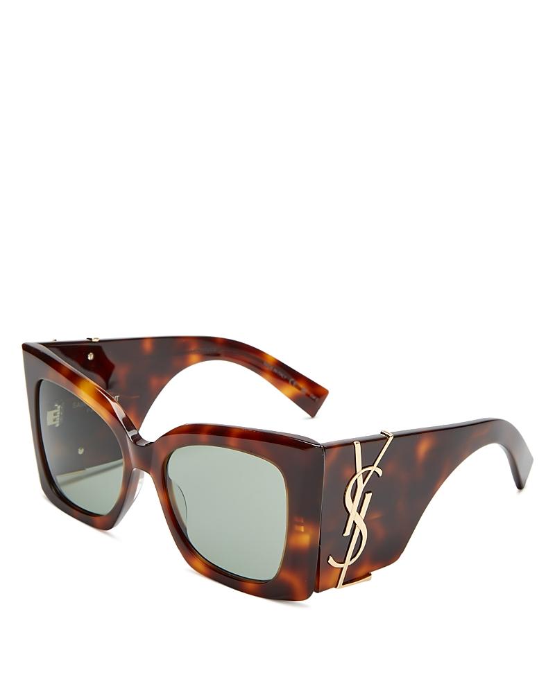 Womens Monogram Acetate 54MM Blaze Rectangular Sunglasses Product Image