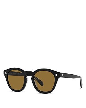Mens Rorke 47MM Round Mirrored Sunglasses Product Image