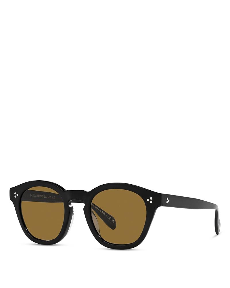 Mens Rorke 47MM Round Mirrored Sunglasses Product Image
