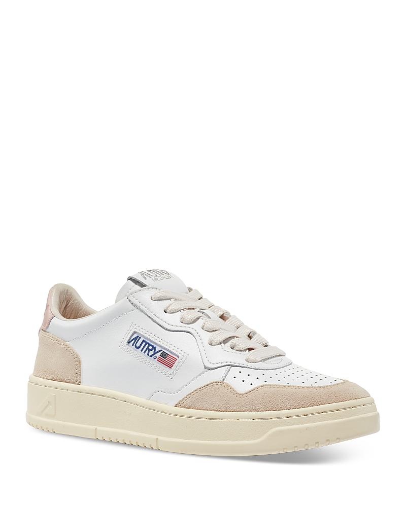 Womens Medalist Leather & Suede Low-Top Sneakers Product Image