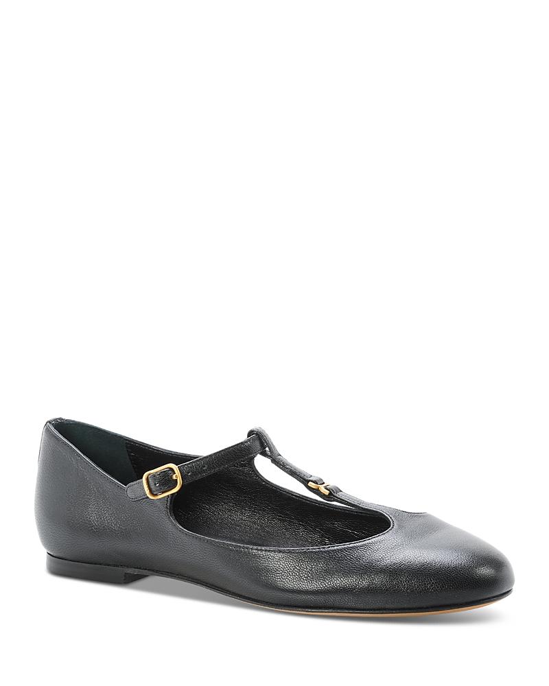 Womens Marcie Leather Ballerina Flats Product Image