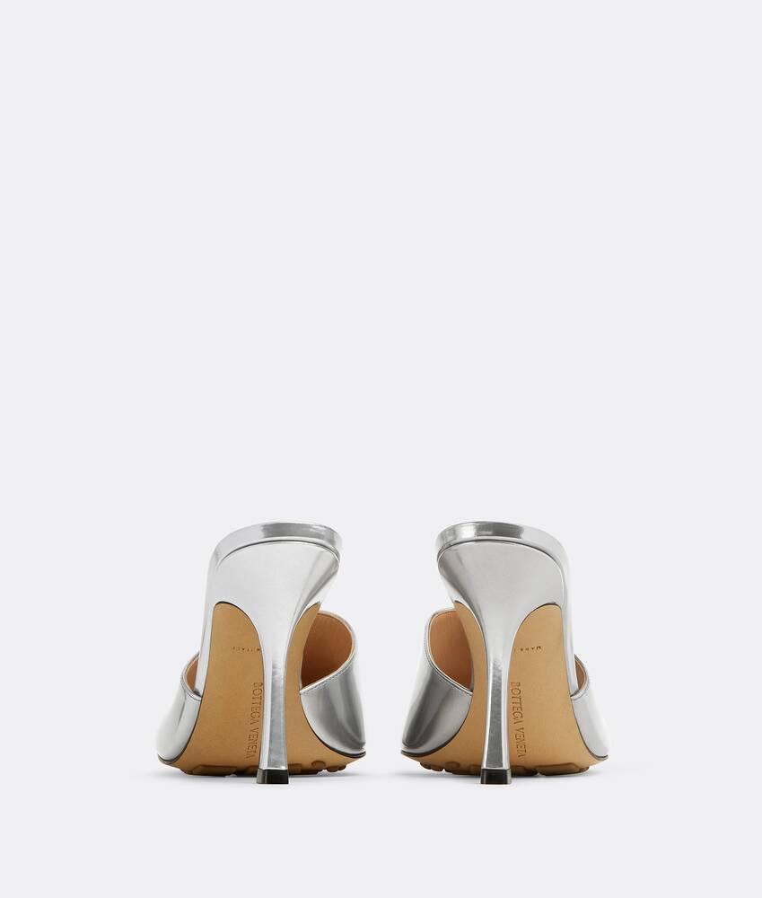 Women's Stretch Mule in Silver Product Image