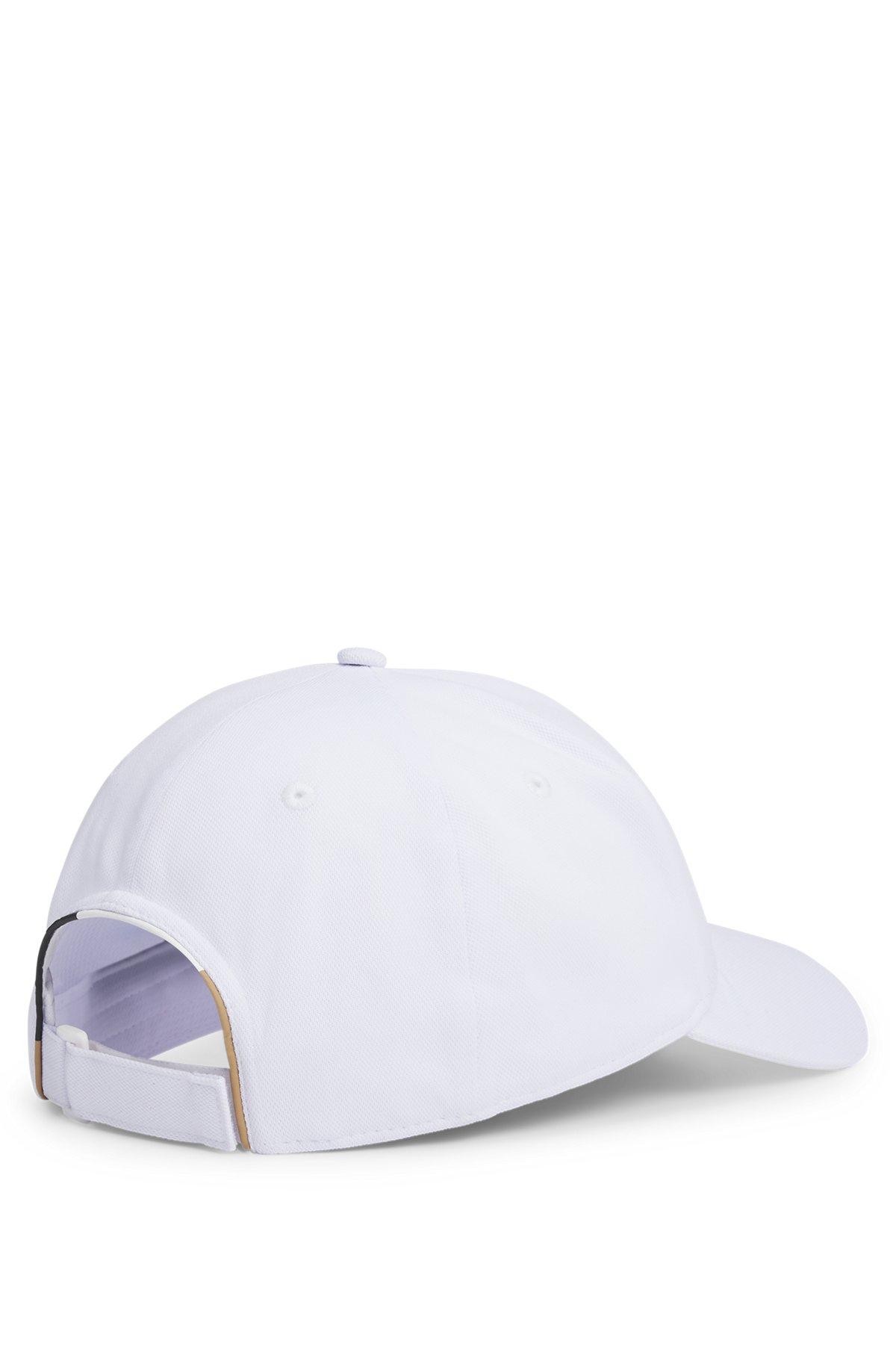 Tonal-logo cap in mesh piqué Product Image