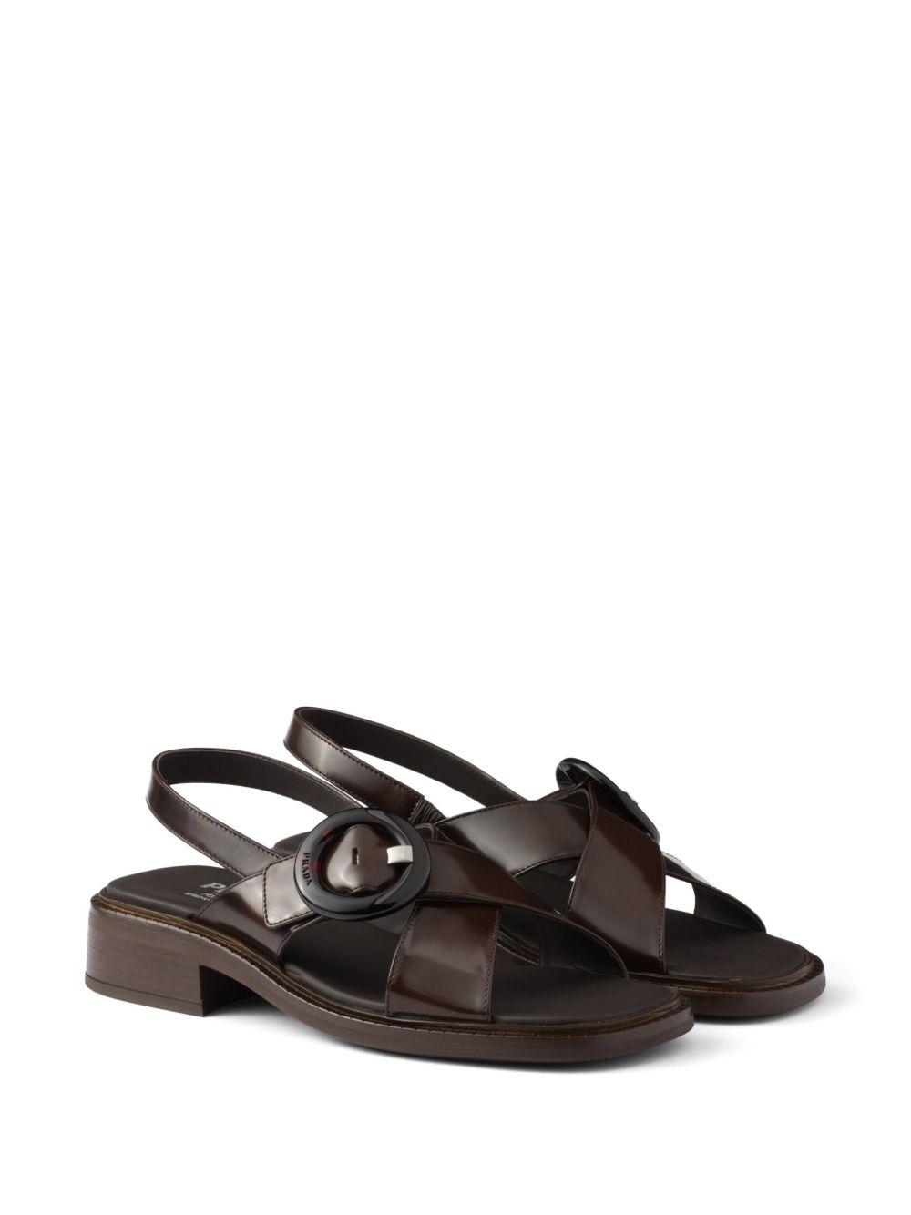 buckled sandals Product Image