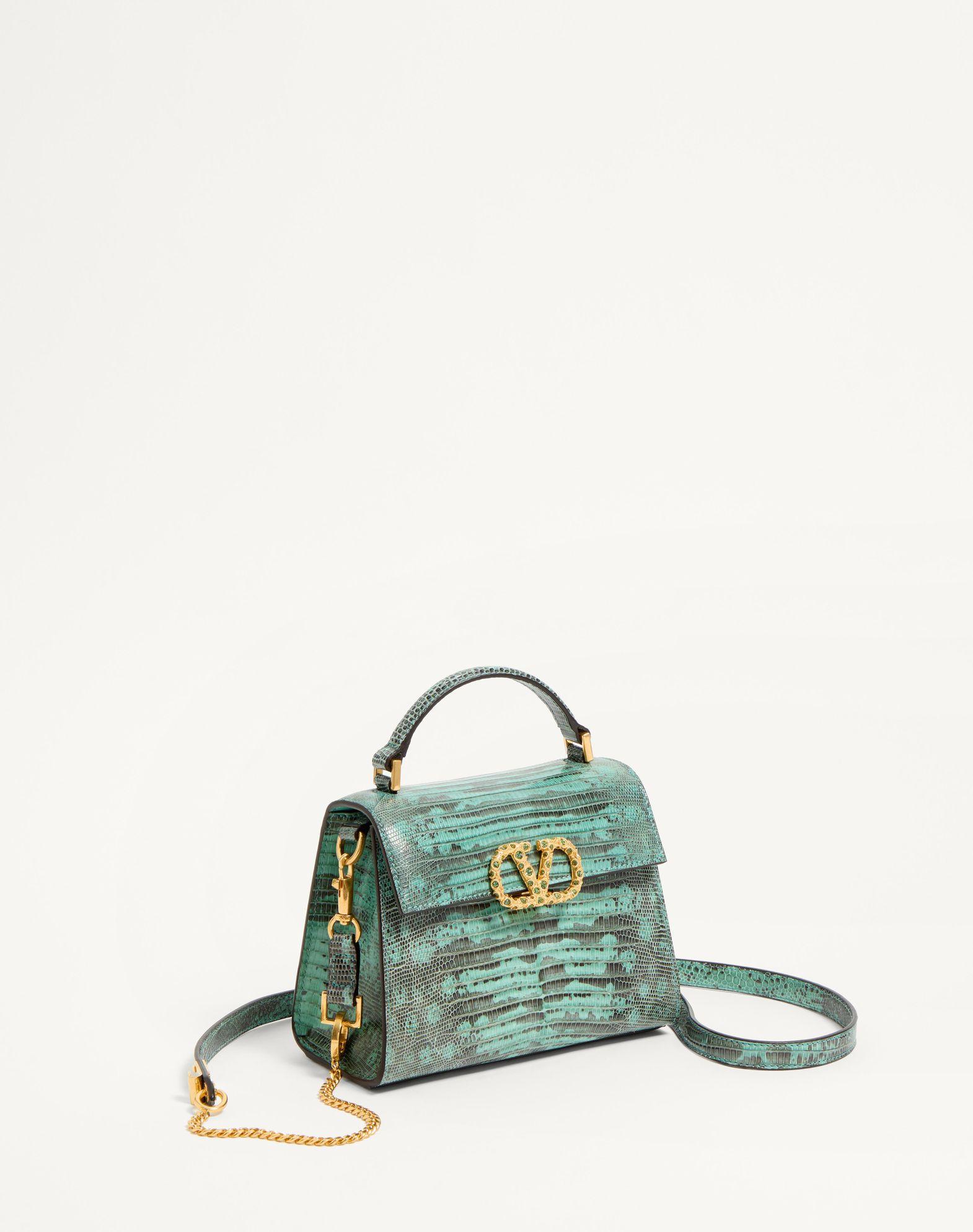 Valentino Garavani Vsling Mini Handbag In Tejus With Jewel Logo Product Image