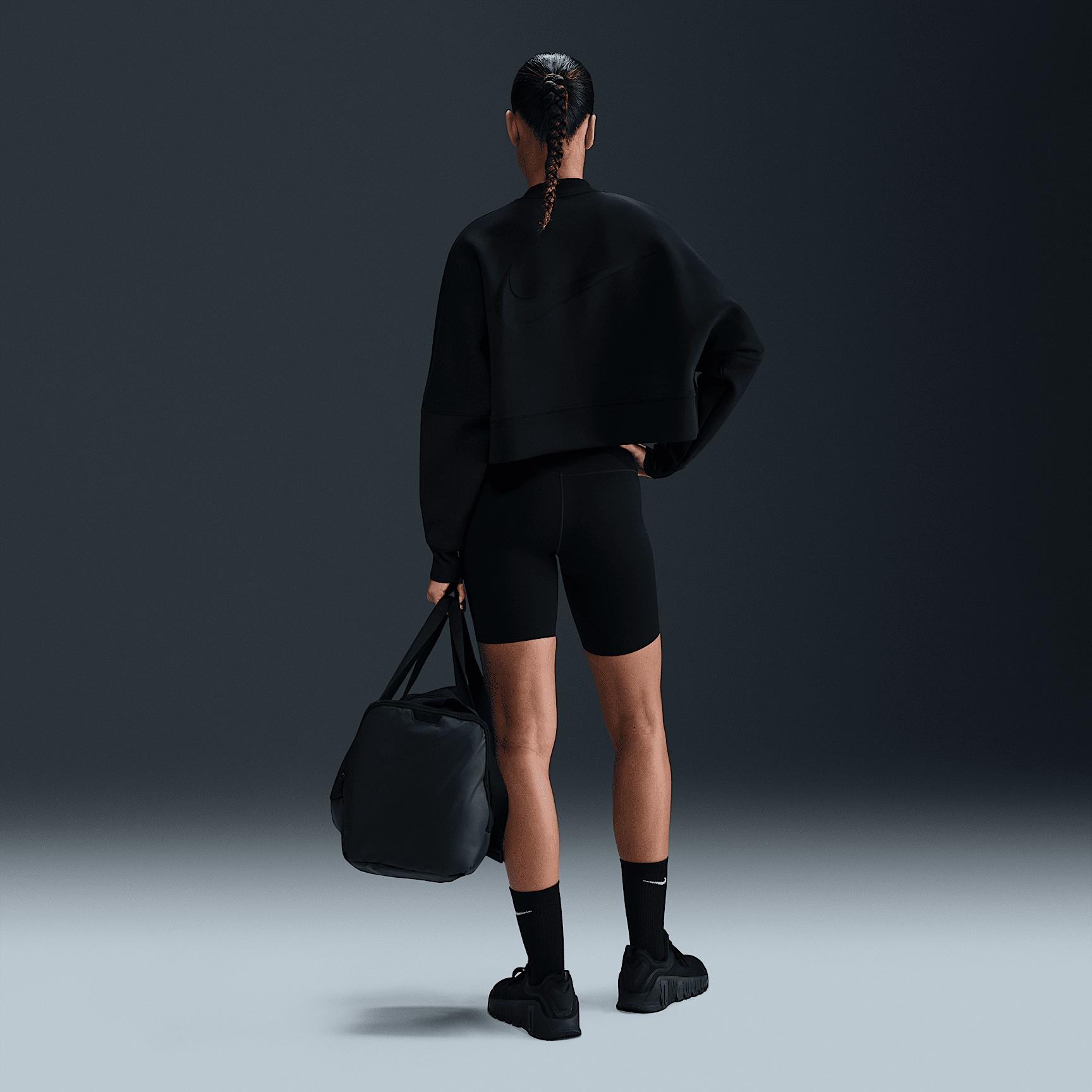 Nike Women's Prima Dri-FIT Oversized Crew-Neck Cropped Top Product Image