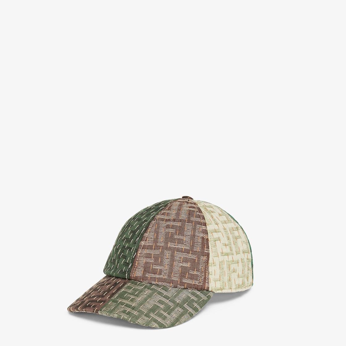 HatMulticolor FF cotton and linen baseball cap Product Image