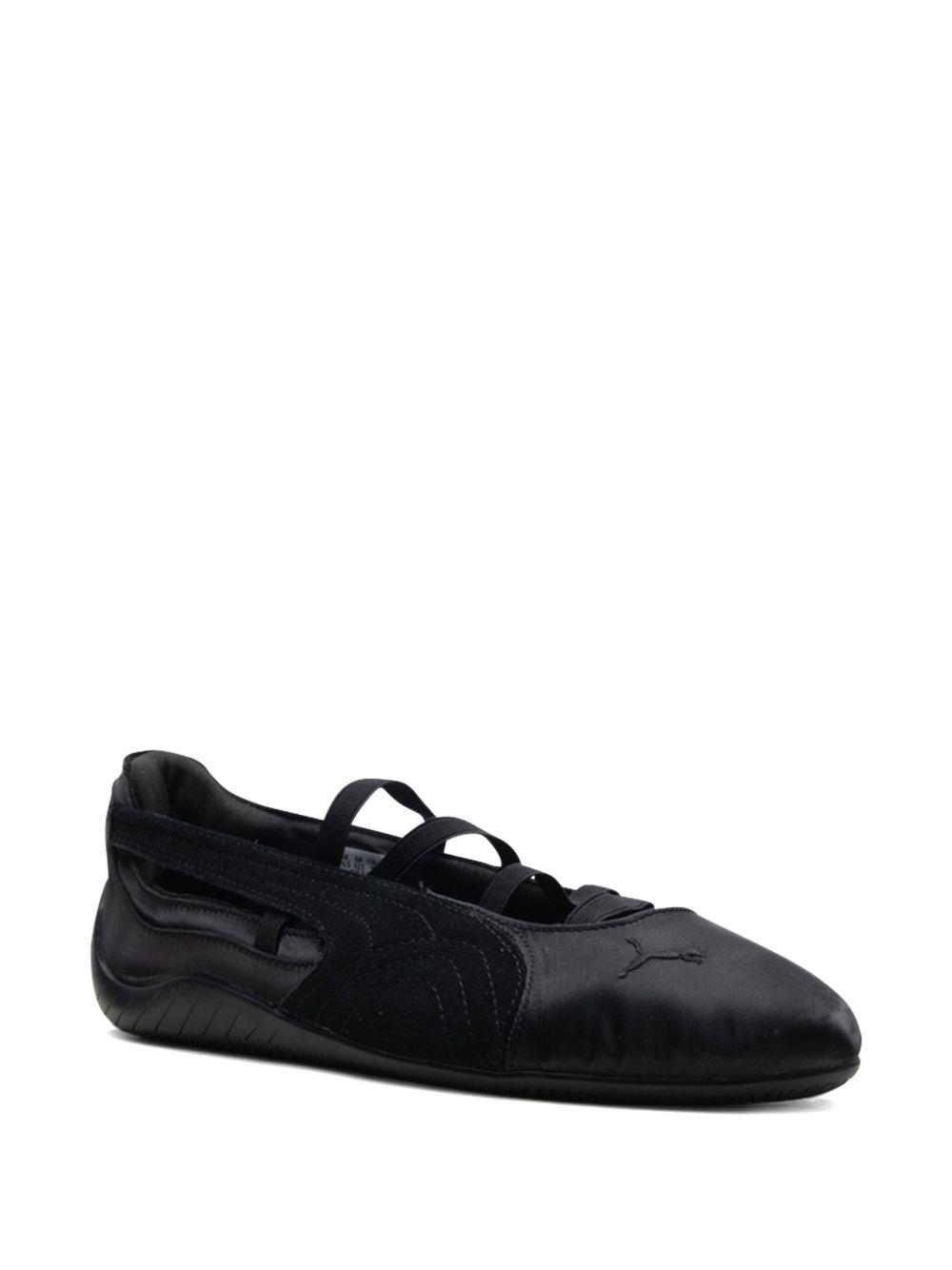 Speedcat Ballet Satin "Black/Cool Dark Grey" sneakers Product Image