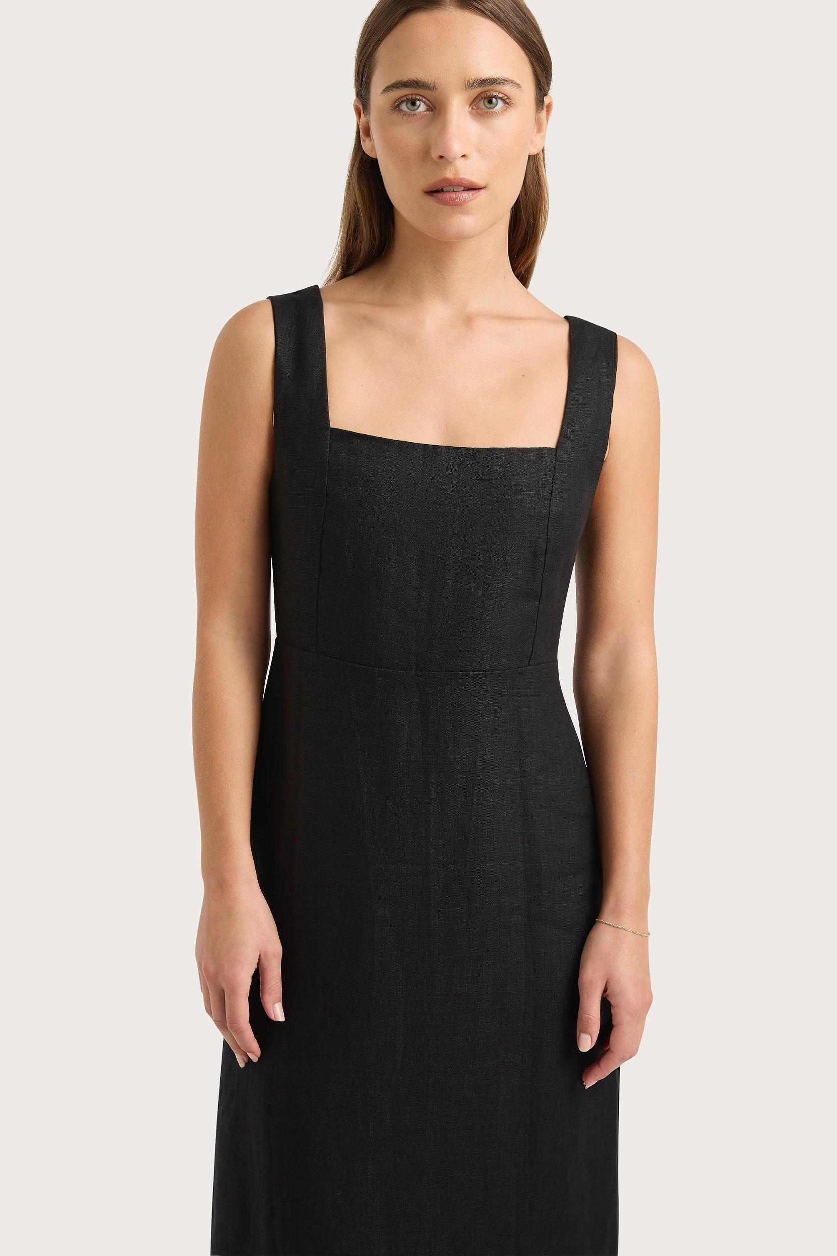 Lais Midi Dress Black - Final Sale Product Image