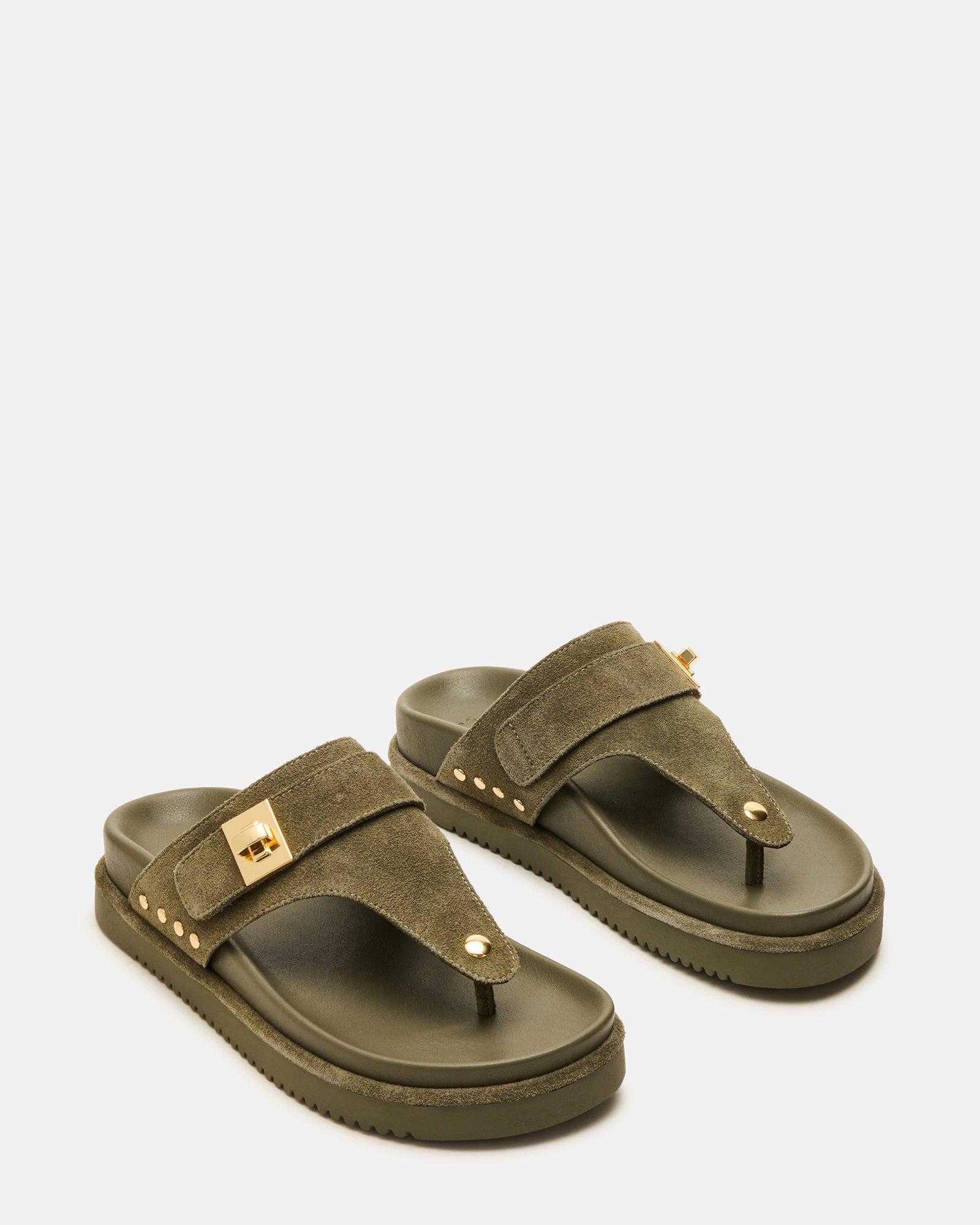 THONA OLIVE SUEDE Female Product Image