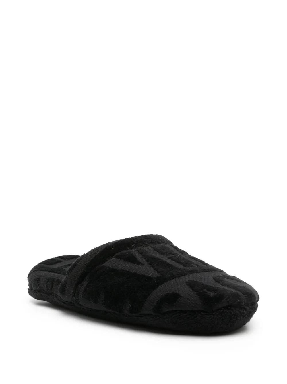 logo towelling-finish slippers Product Image