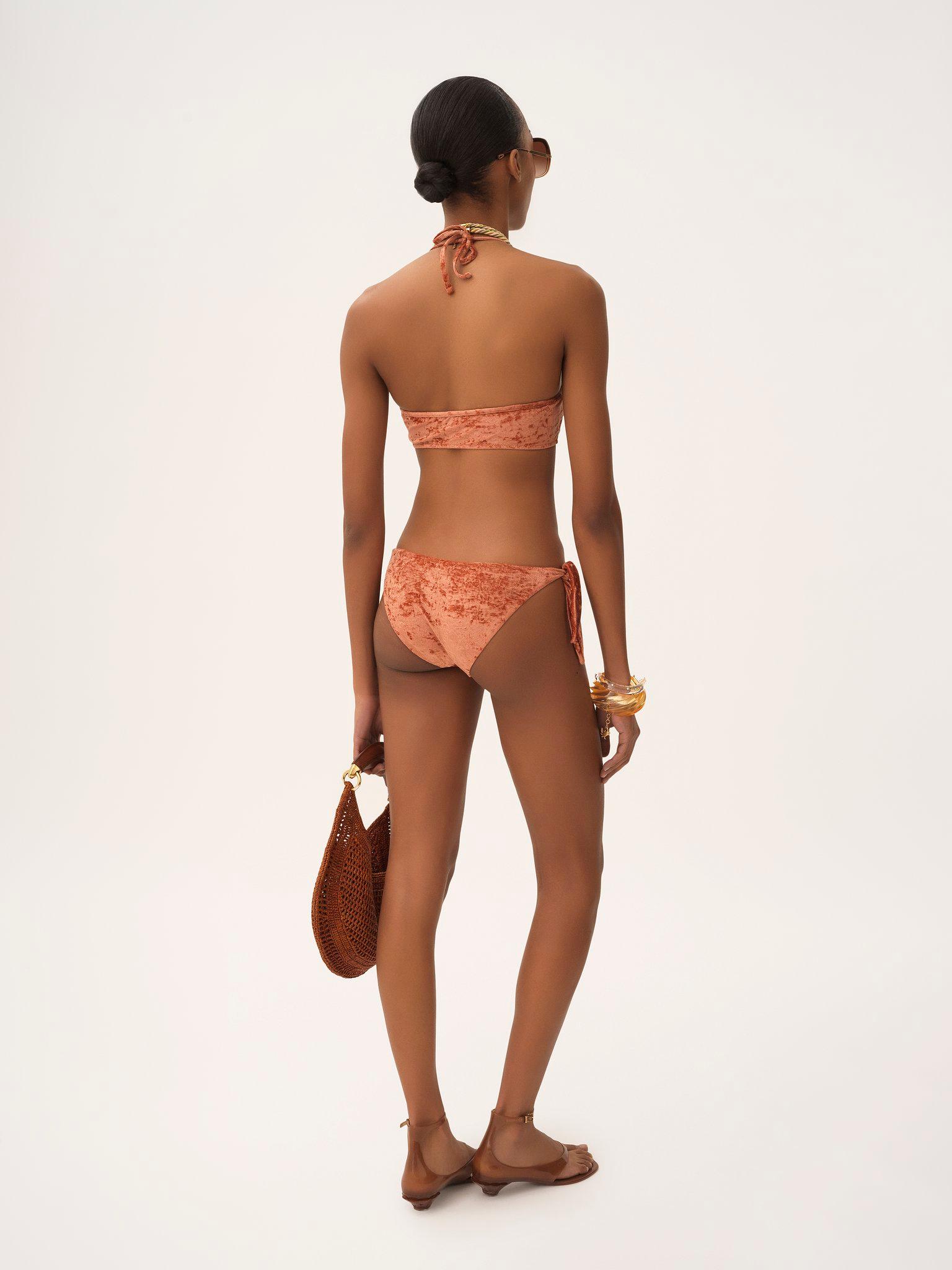 Metal-detail bikini top Product Image