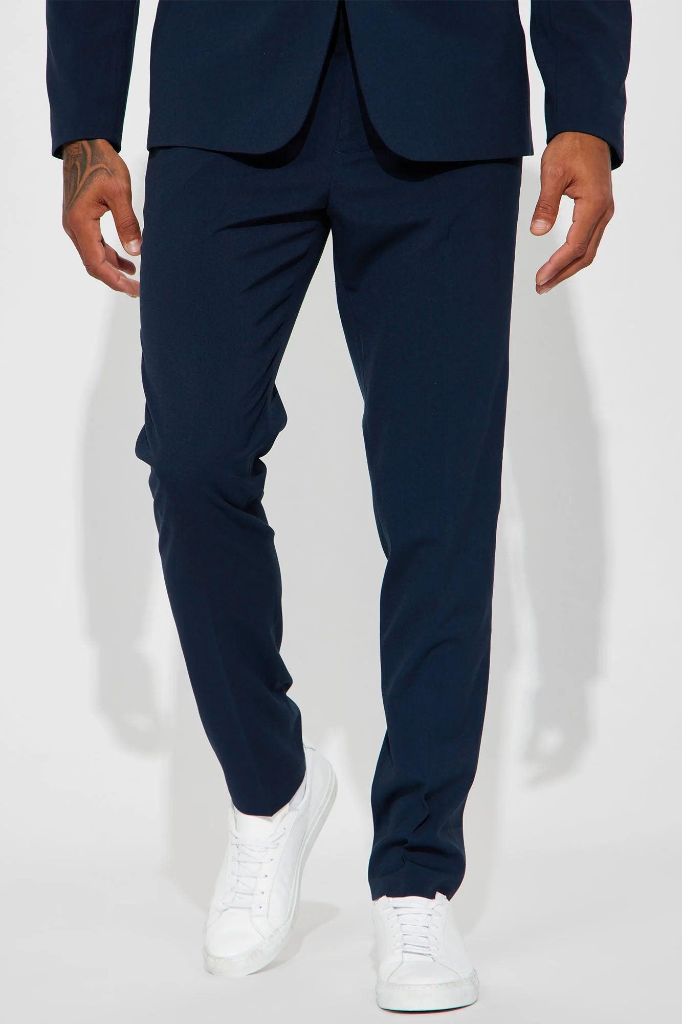The Modern Stretch Slim Trouser - Navy Product Image