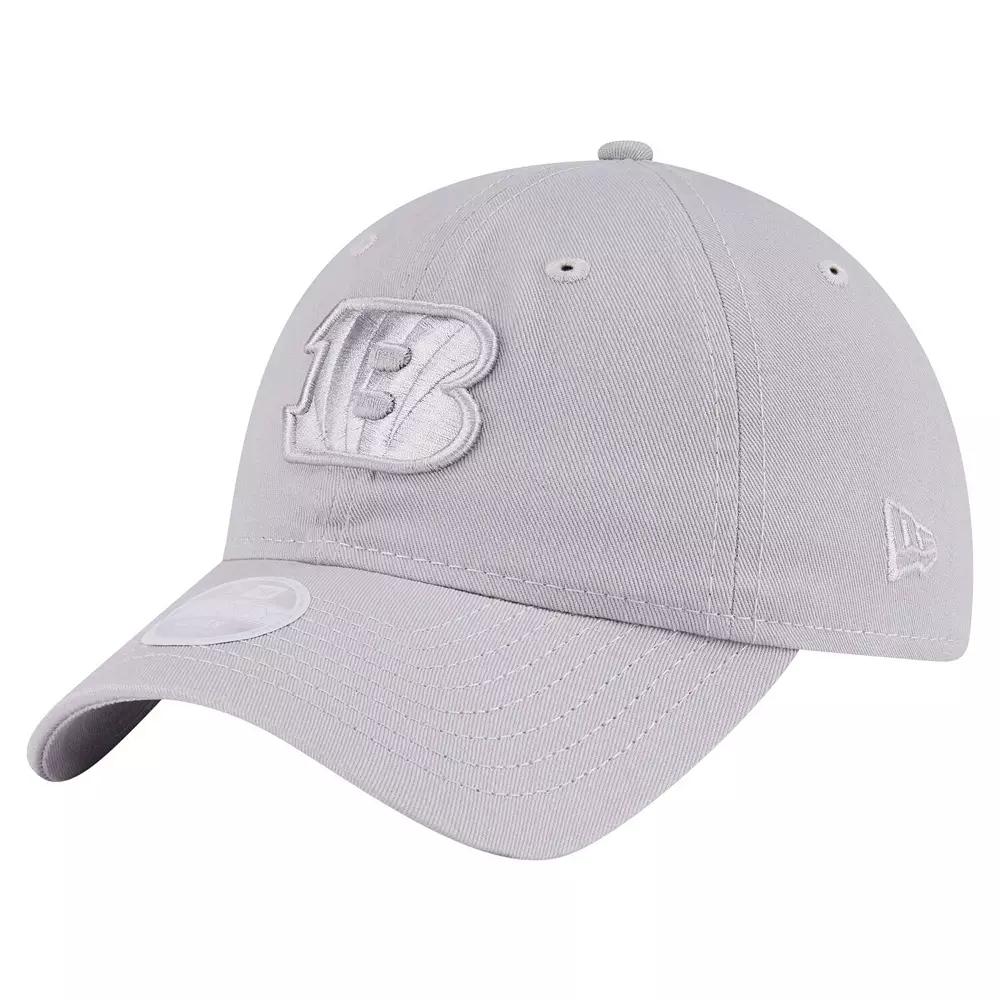Women's New Era Gray Cincinnati Bengals Color Pack 9TWENTY Adjustable Hat, Grey Product Image