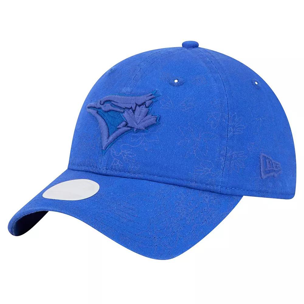 Women's New Era Royal Toronto Blue Jays Tonal Floral 9TWENTY Adjustable Hat, Jay Blue Product Image