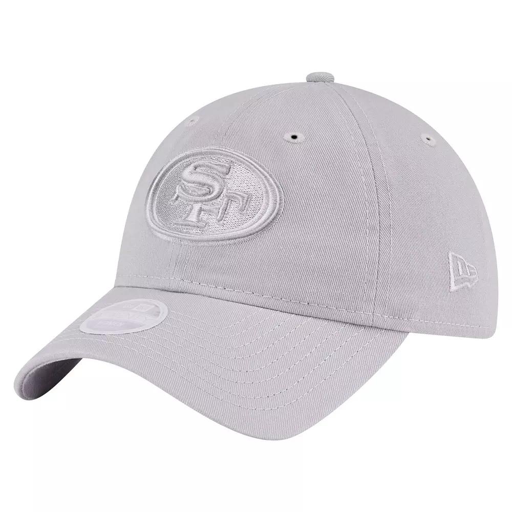 Women's New Era Gray San Francisco 49ers Color Pack 9TWENTY Adjustable Hat, Grey Product Image