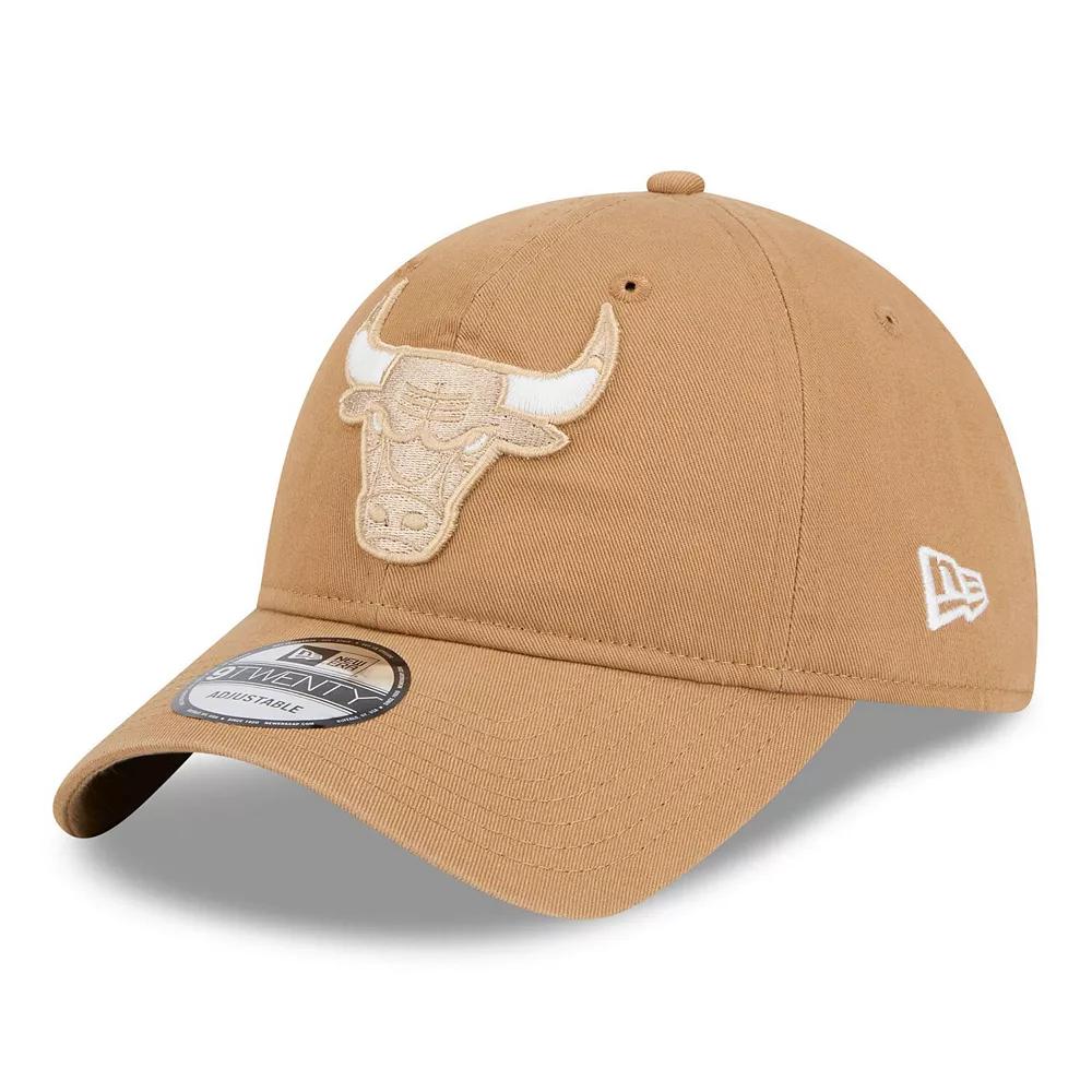 Men's New Era  Tan Chicago Bulls 2024/25 City Edition 9TWENTY Adjustable Hat, Team Product Image