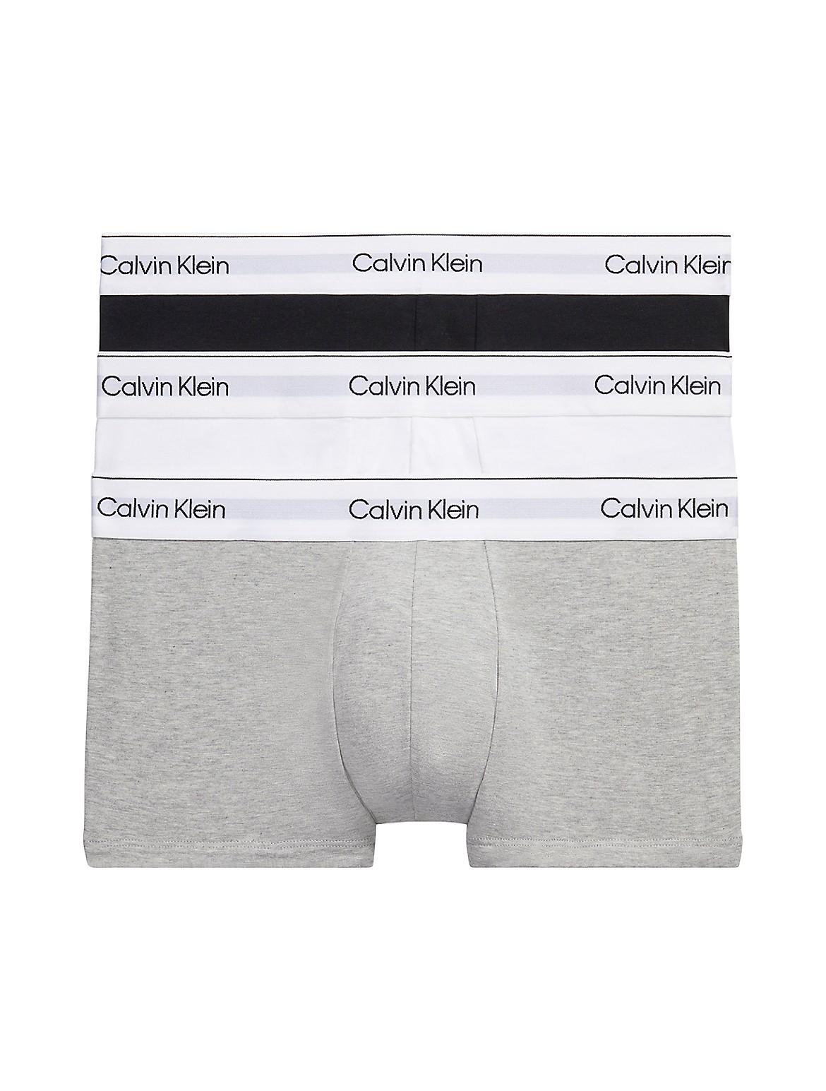 Calvin Klein Mens Icon Cotton Stretch 3-Pack Low Rise Trunk Product Image