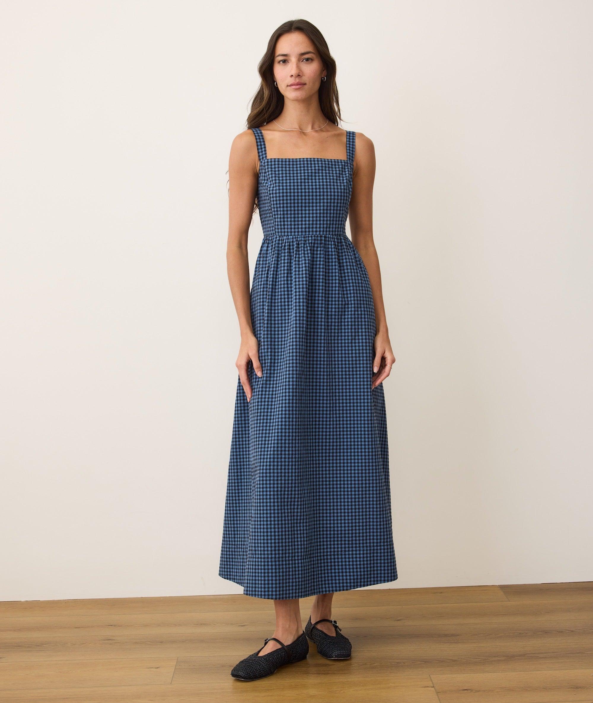 Demi Poplin Midi Dress Product Image