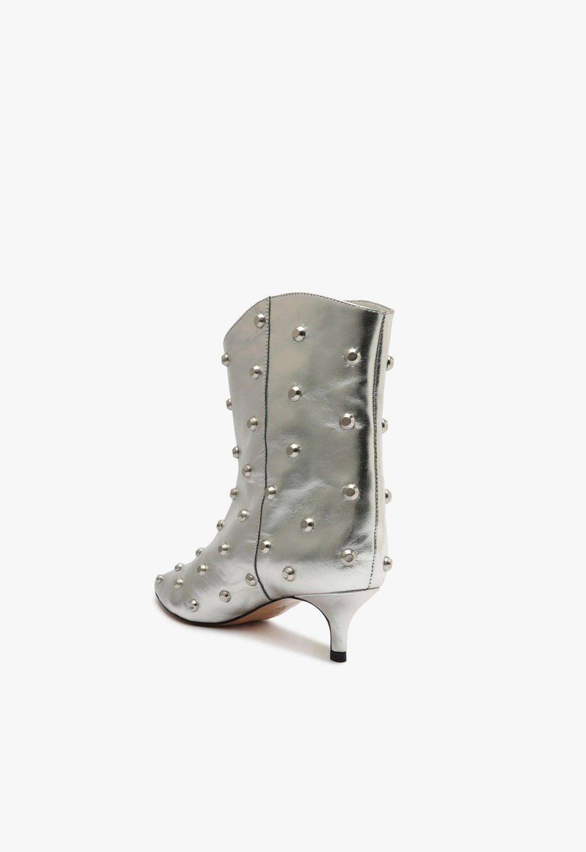 Maryann Metallic Leather Bootie Female Product Image