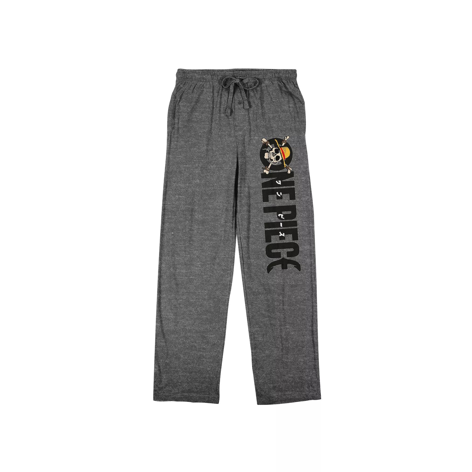 Men's One Piece Title Pajama Pants,  Product Image