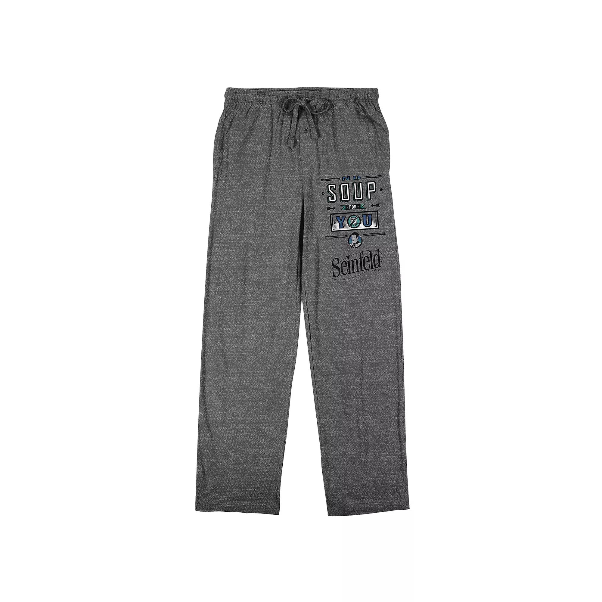 Men's Seinfeld No Soup For You Pajama Pants,  Product Image