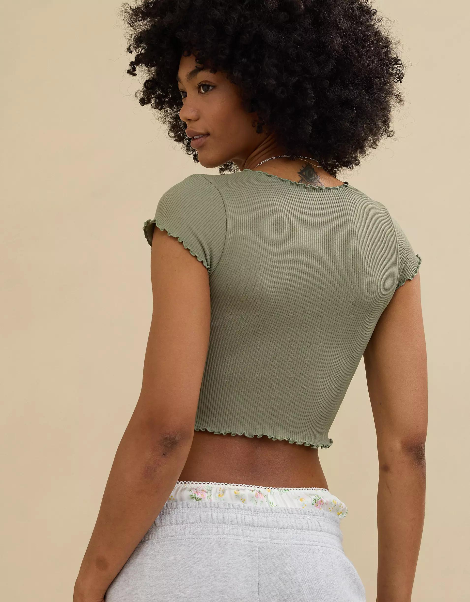 Superchill Seamless Ruffle Bra Top Product Image