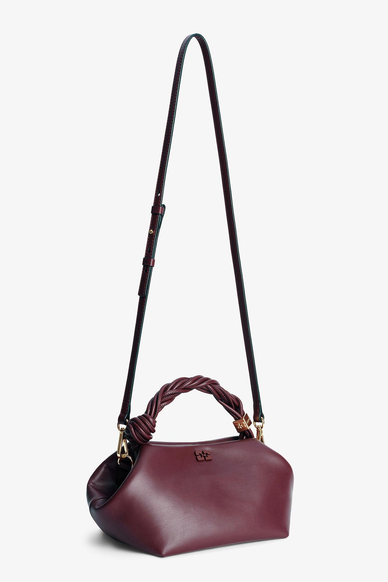 Burgundy Small GANNI Bou Bag Product Image