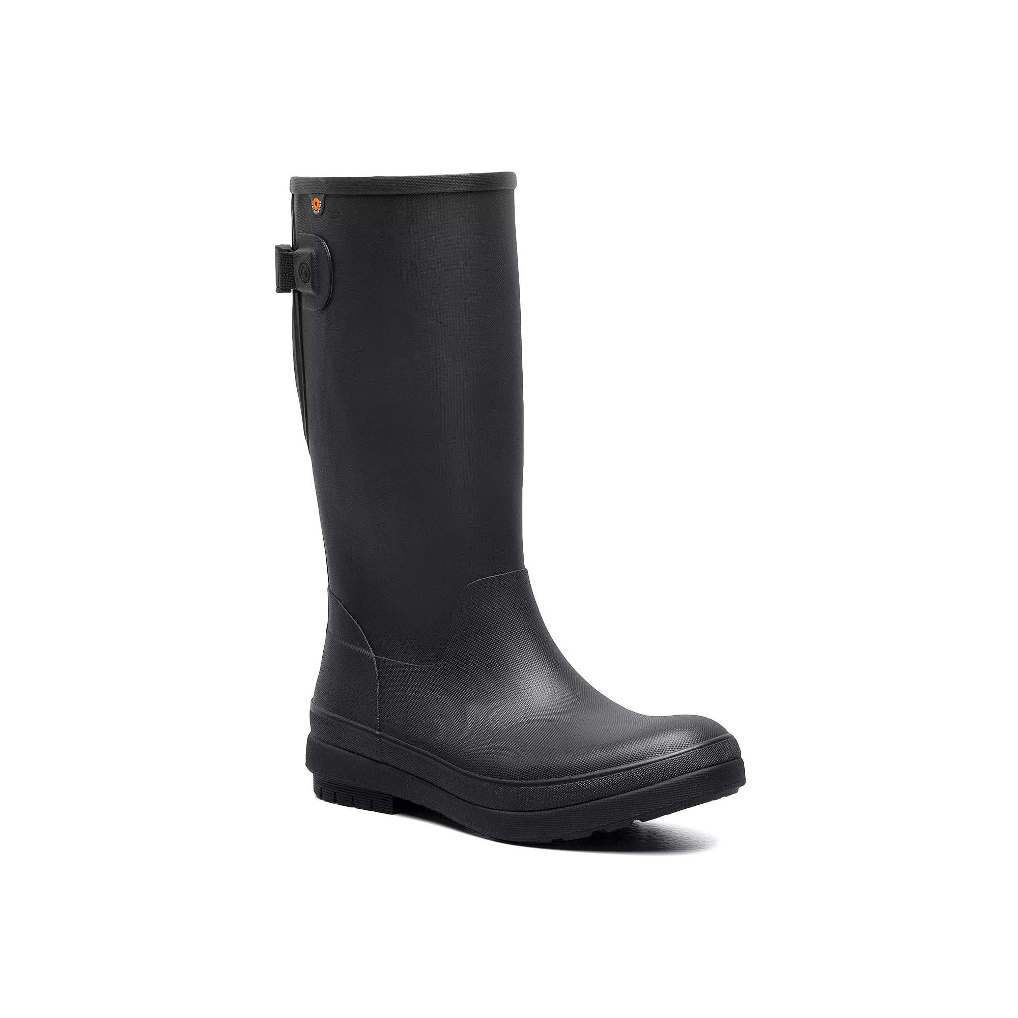 Bogs Amanda II Women's Tall Waterproof Rain Boots, Size: 7, Black Product Image