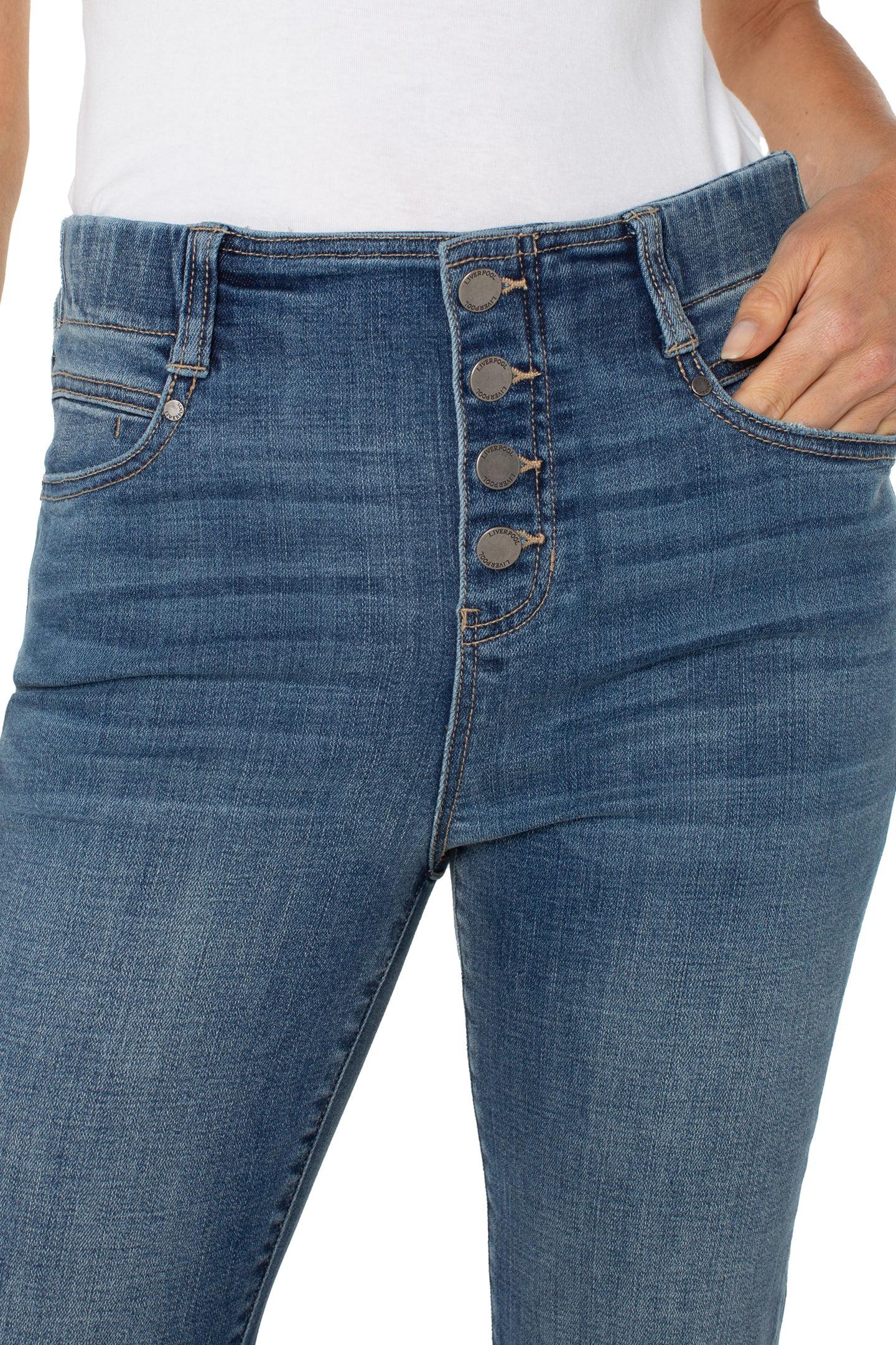 Liverpool Gia Crop Flare Product Image