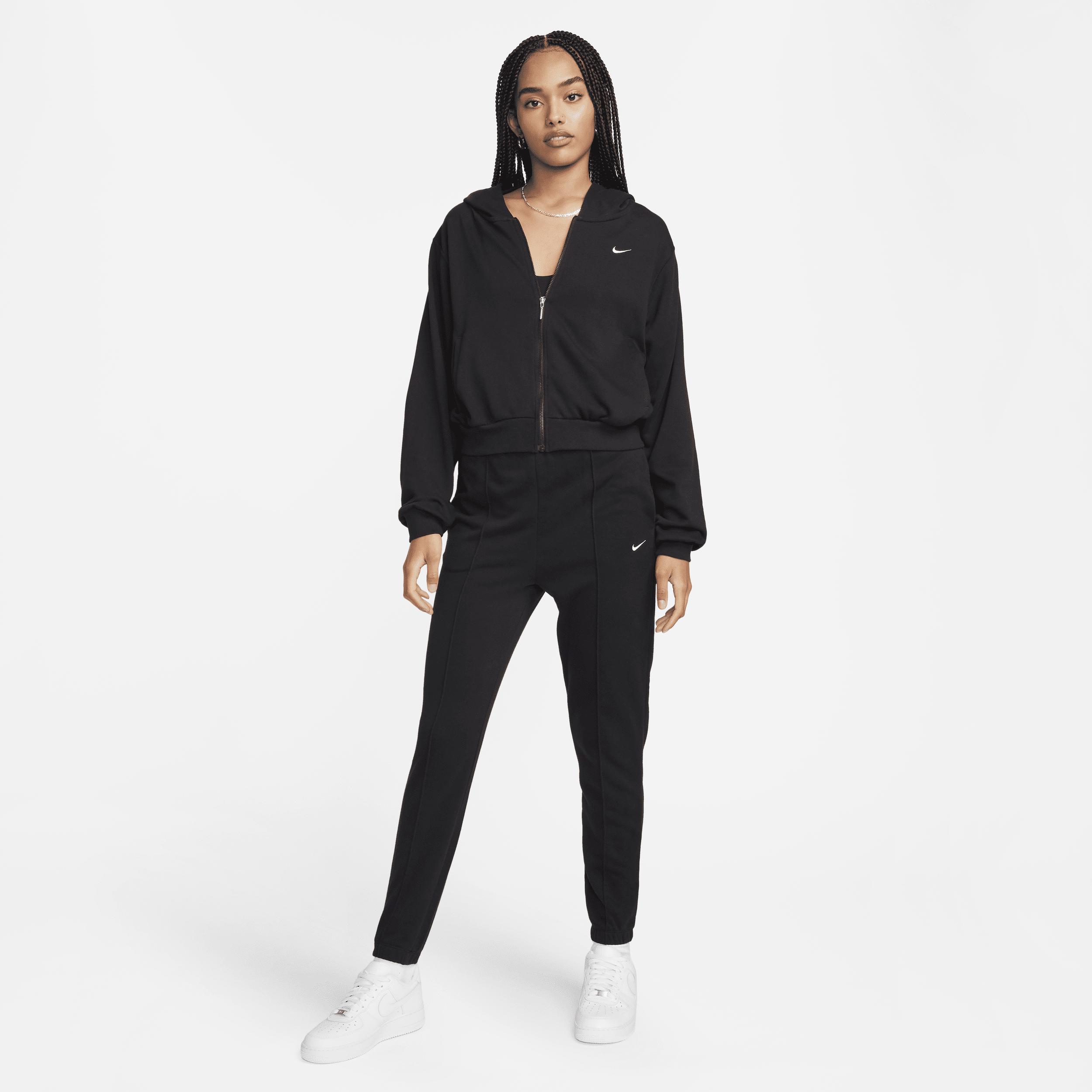Womens Nike Sportswear Chill Terry Loose Full-Zip French Terry Hoodie | FN2415-010 Product Image