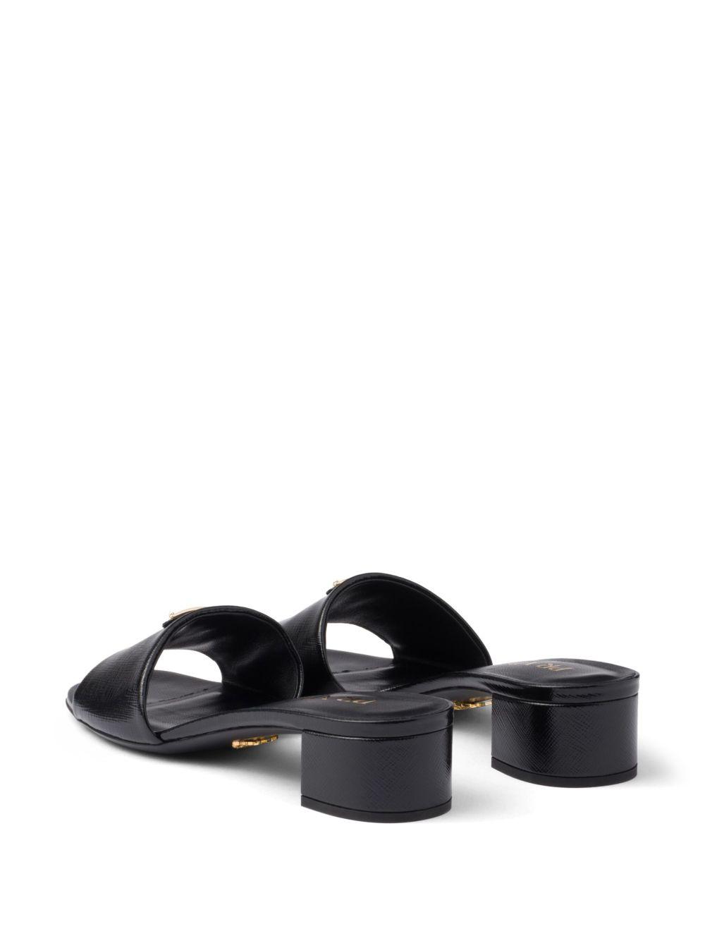 35mm logo-appliqué sandals Product Image