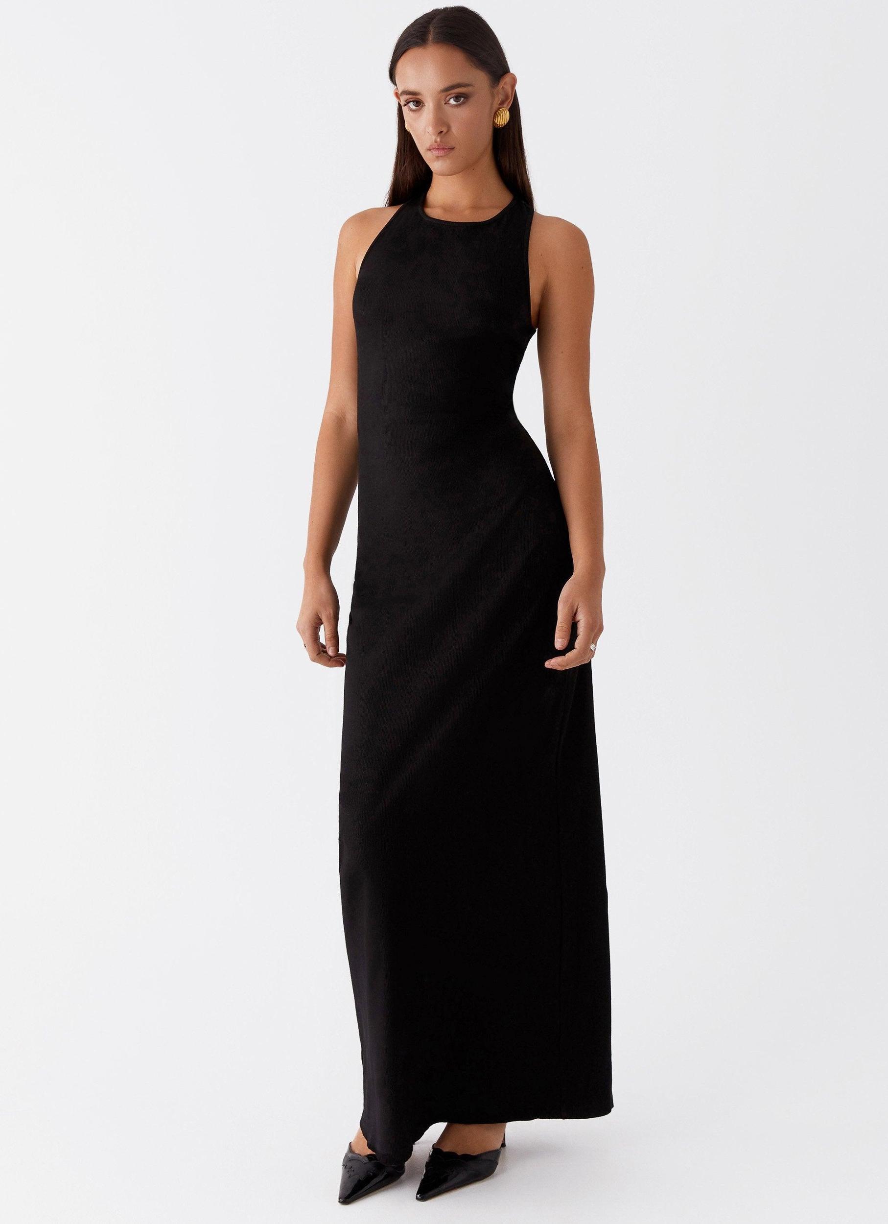 Alice Cut Out Maxi Dress - Black Product Image