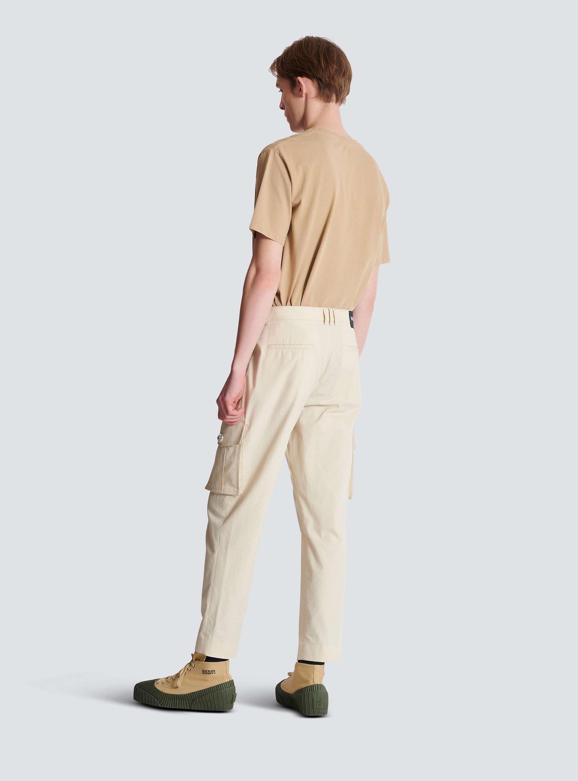 Cotton cargo trousers Product Image