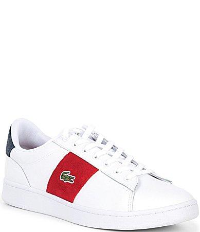 Lacoste Mens Carnaby Set Cigar Bar Lace Up Sneakers Product Image