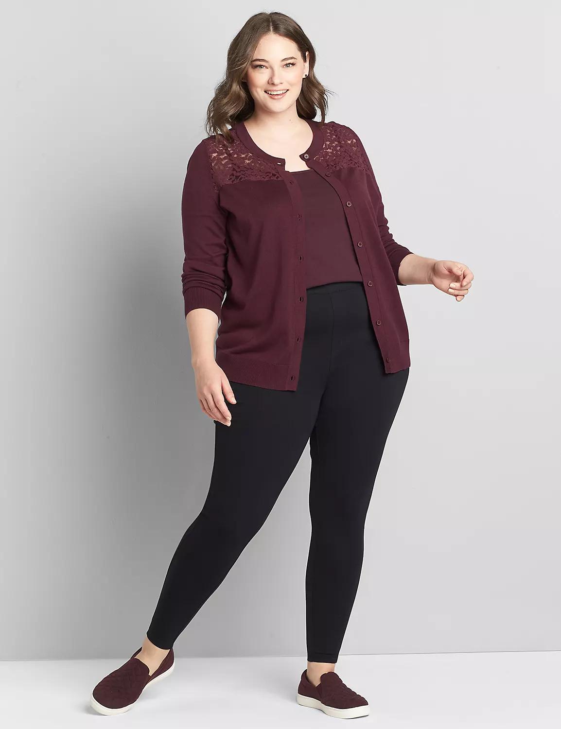 Ponte Pull-On High-Rise Legging Product Image