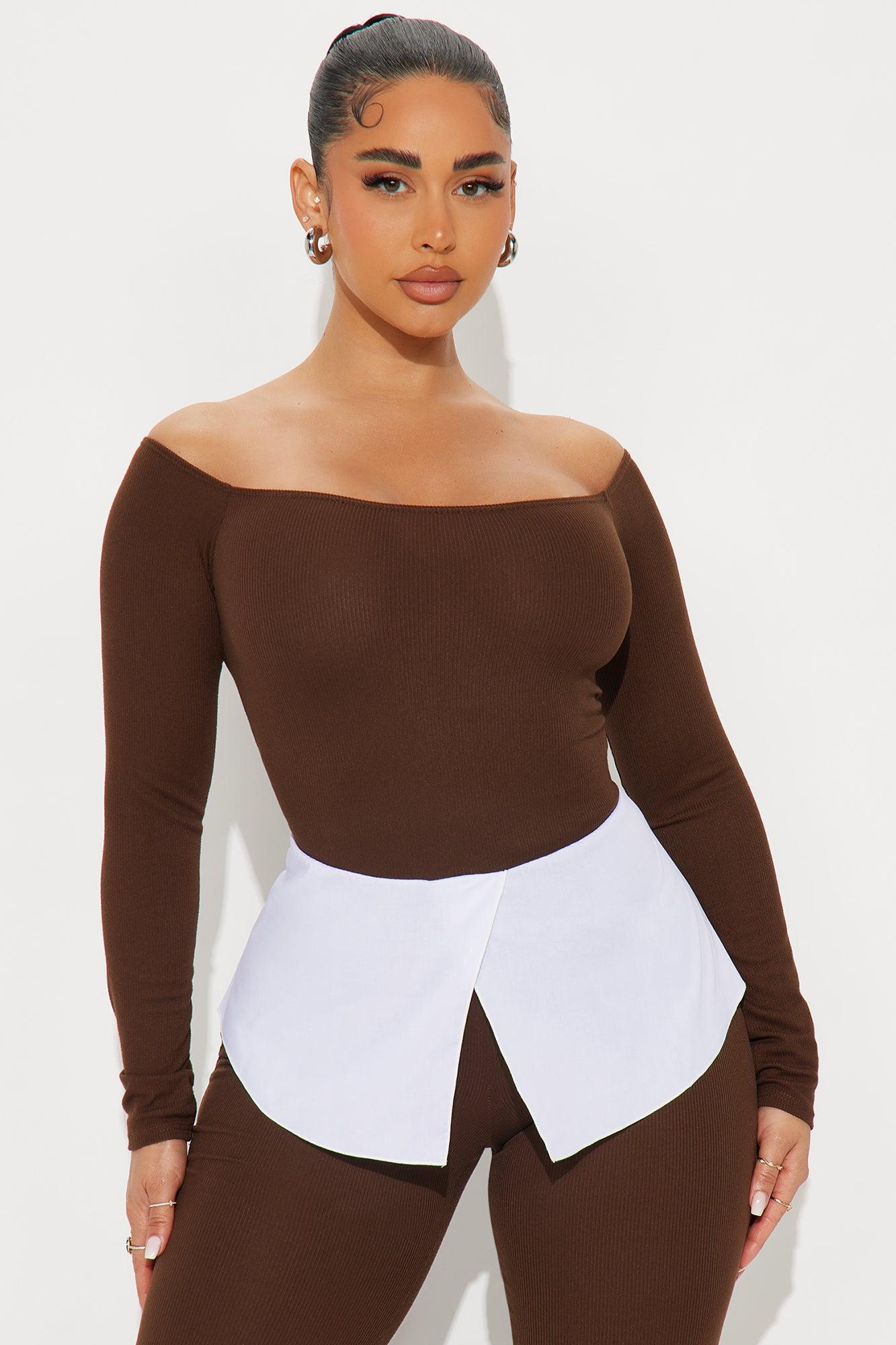 Amy Pant Set - Brown Product Image