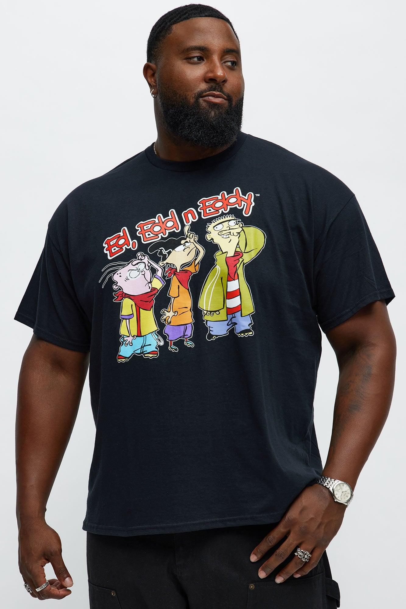 Ed Edd And Eddy LOSER Short Sleeve Tee - Black Male Product Image
