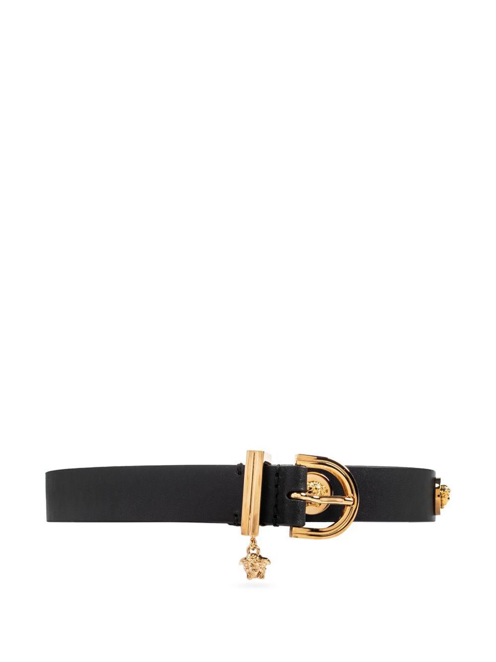 Medusa Safety Pin leather belt Product Image