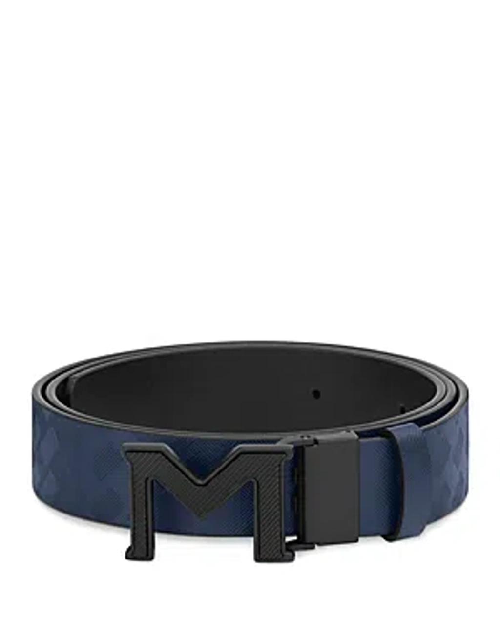 Montblanc Mens Extreme 3.0 Reversible Leather M Buckle Belt Product Image