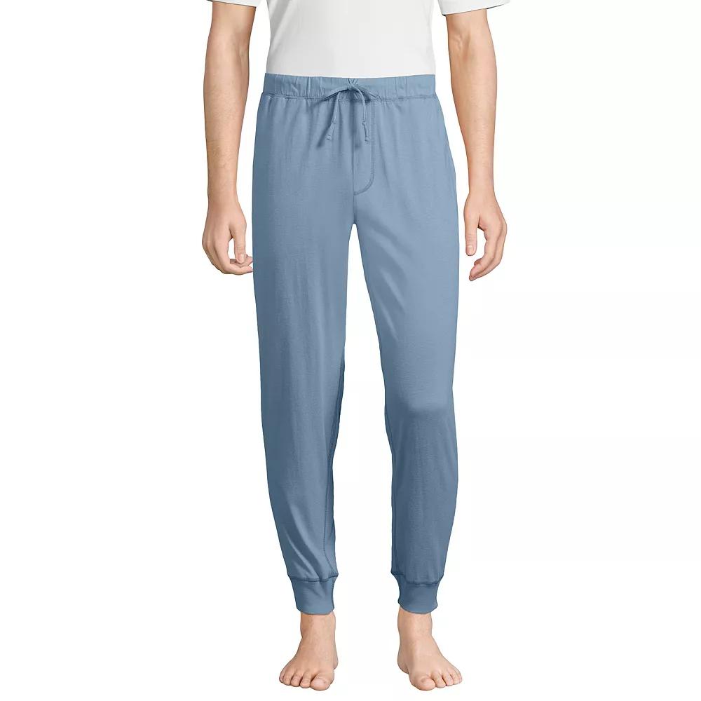Men's Lands' End Knit Jersey Joggers,  Product Image