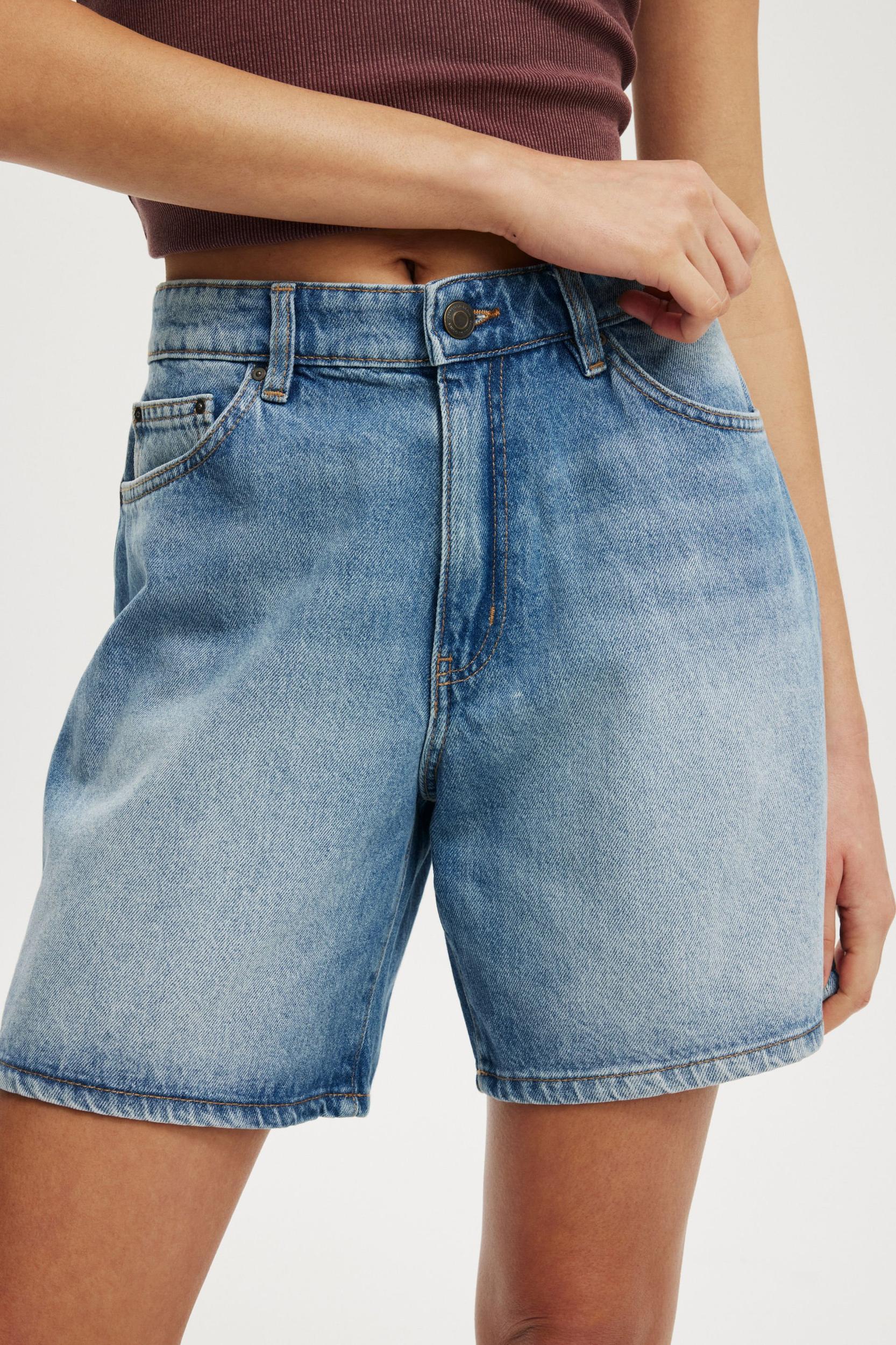 Relaxed Denim Short Product Image