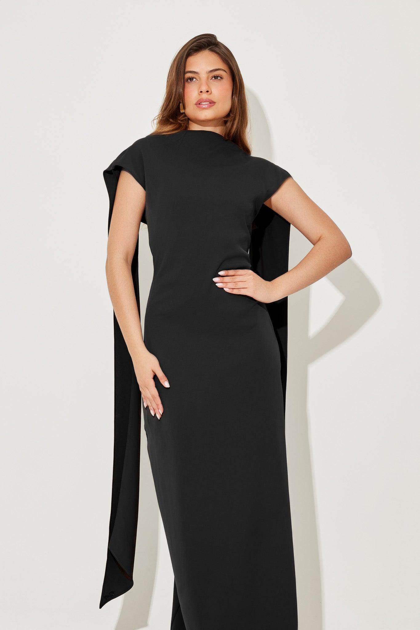 Drape Maxi Dress Product Image