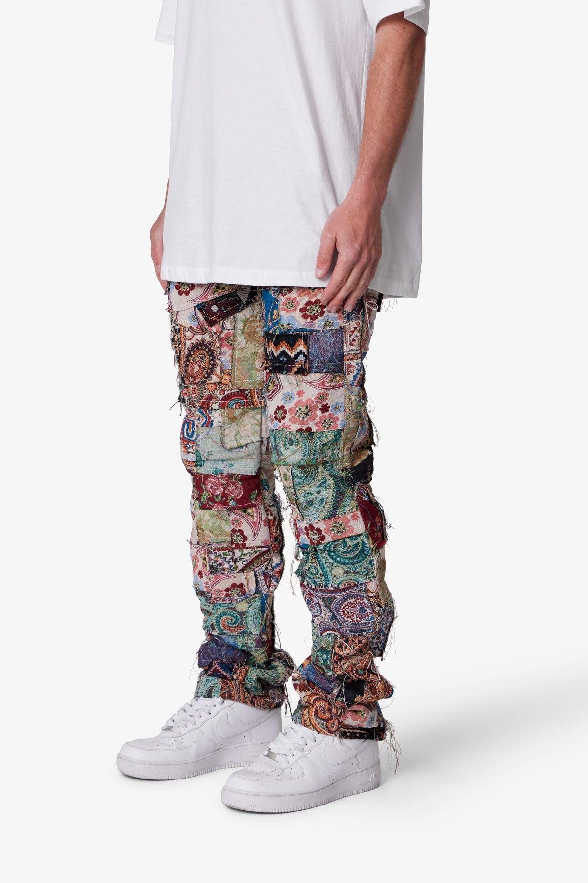 Paneled Blanket Pants - Multi Male Product Image