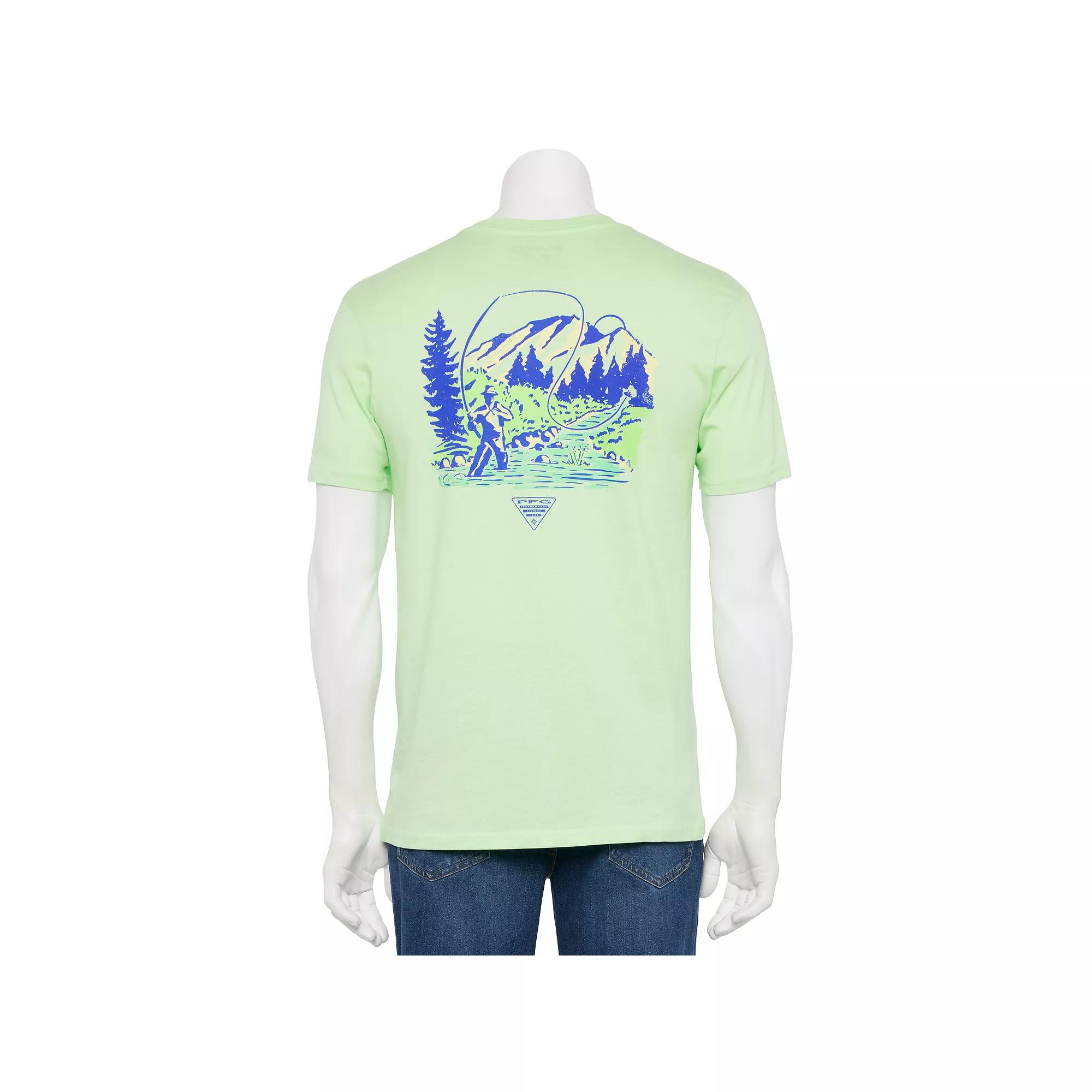 Men's Columbia PFG Short Sleeve Back Graphic Tee,  Product Image
