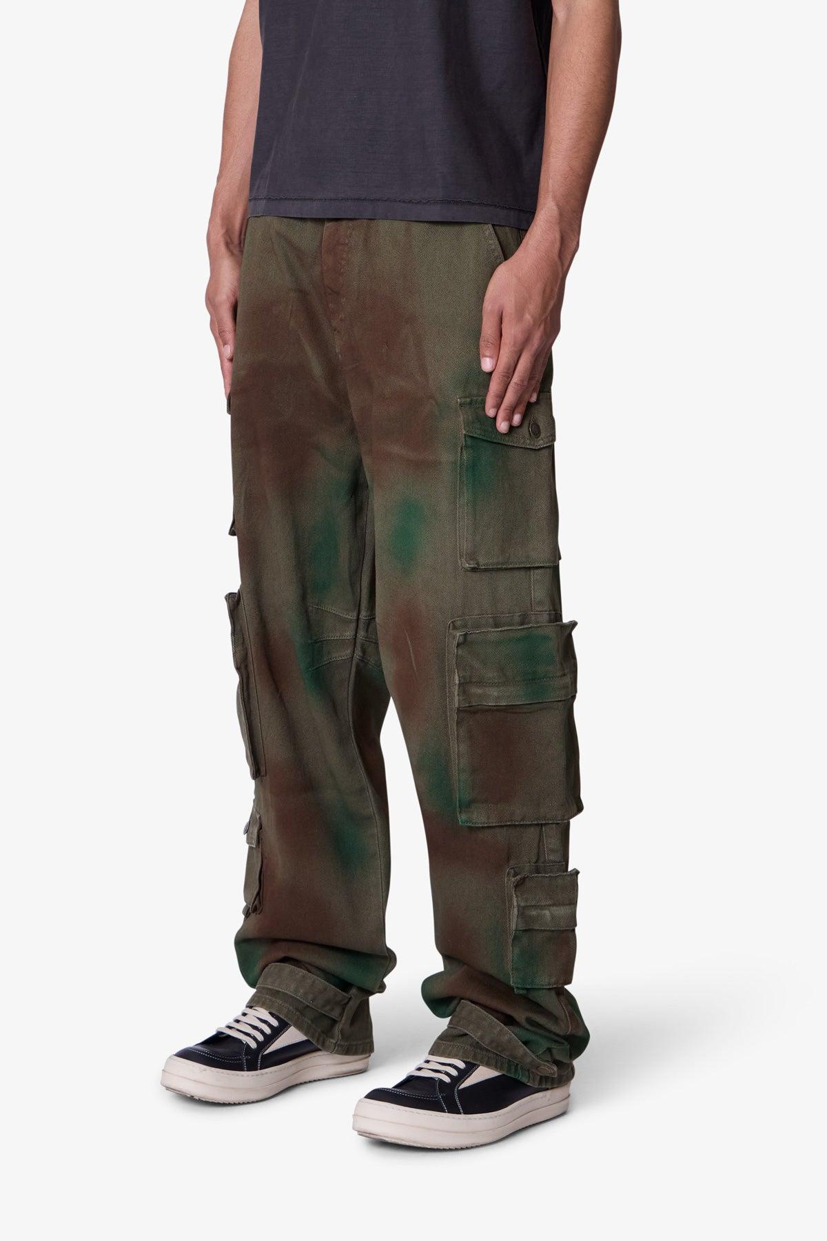 Ultra Baggy NR10 Cargo Pants - Green Product Image