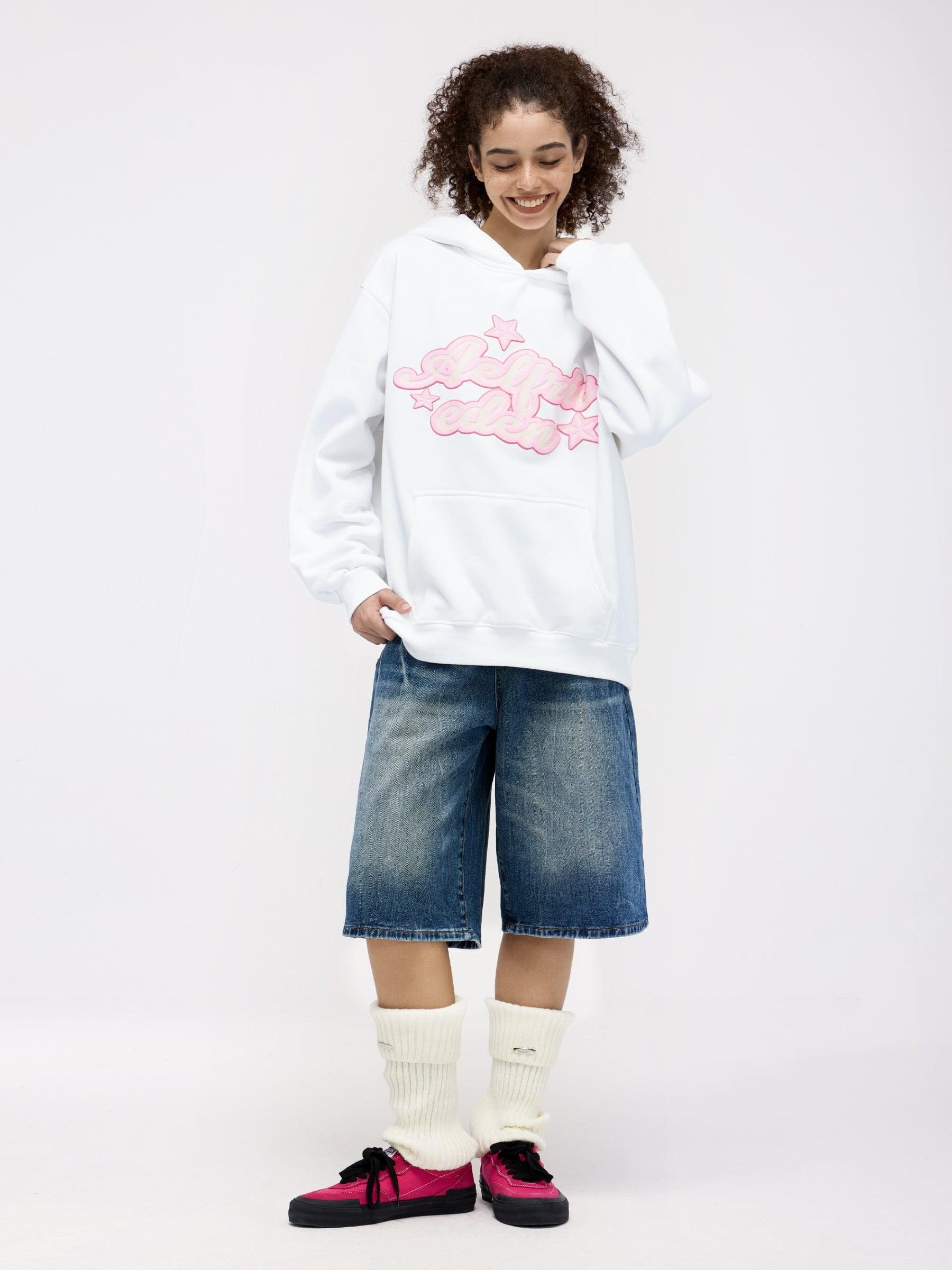 Aelfric Eden Oversized Star Graphic Hoodie Product Image