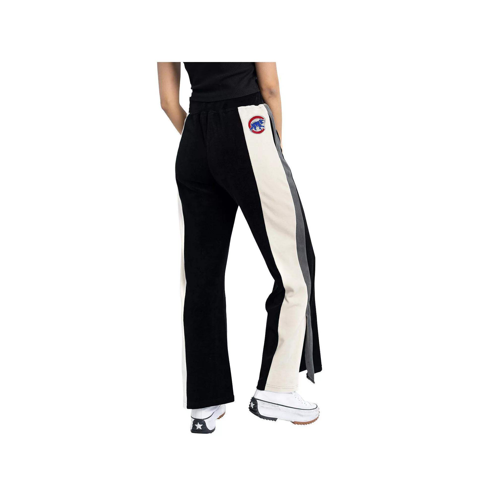 Women's Lusso Black Chicago Cubs Nova Pants,  Product Image