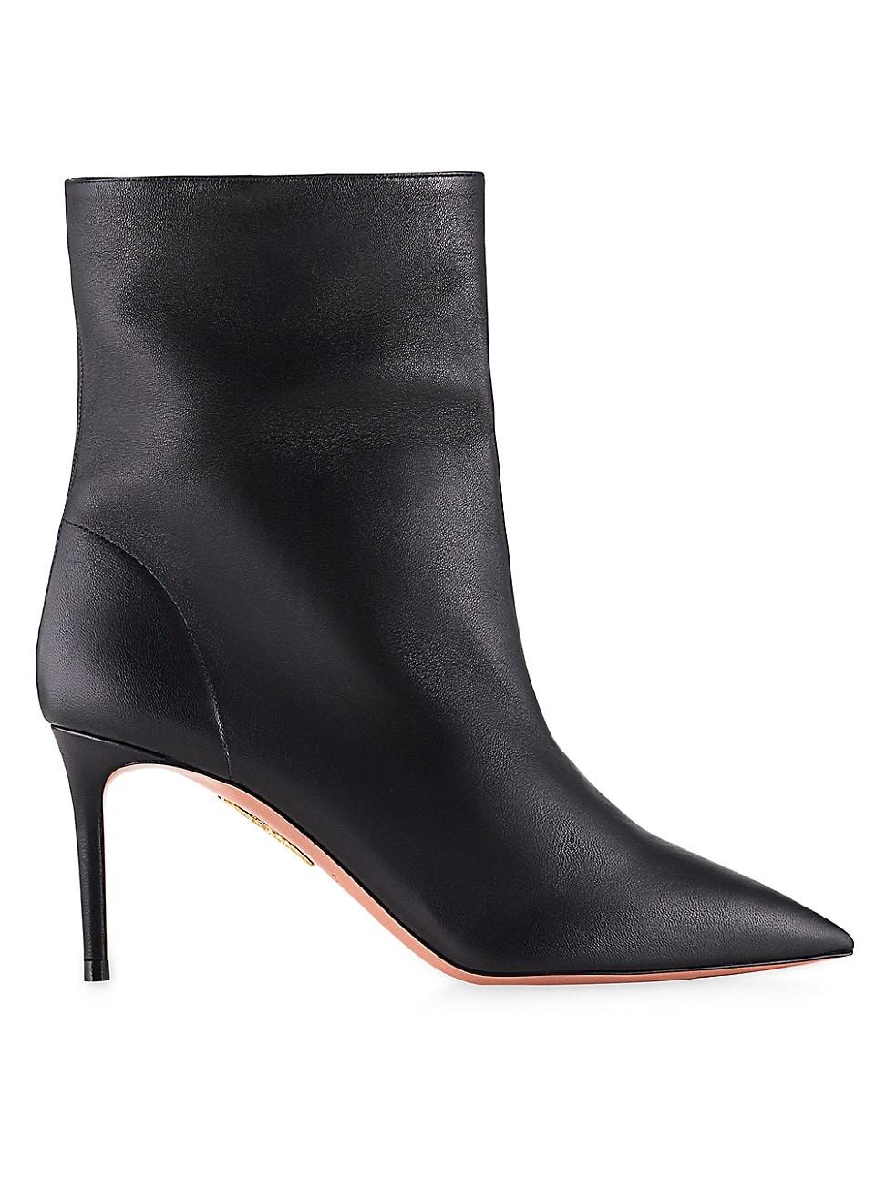 Womens Matignon 75MM Leather Booties Product Image