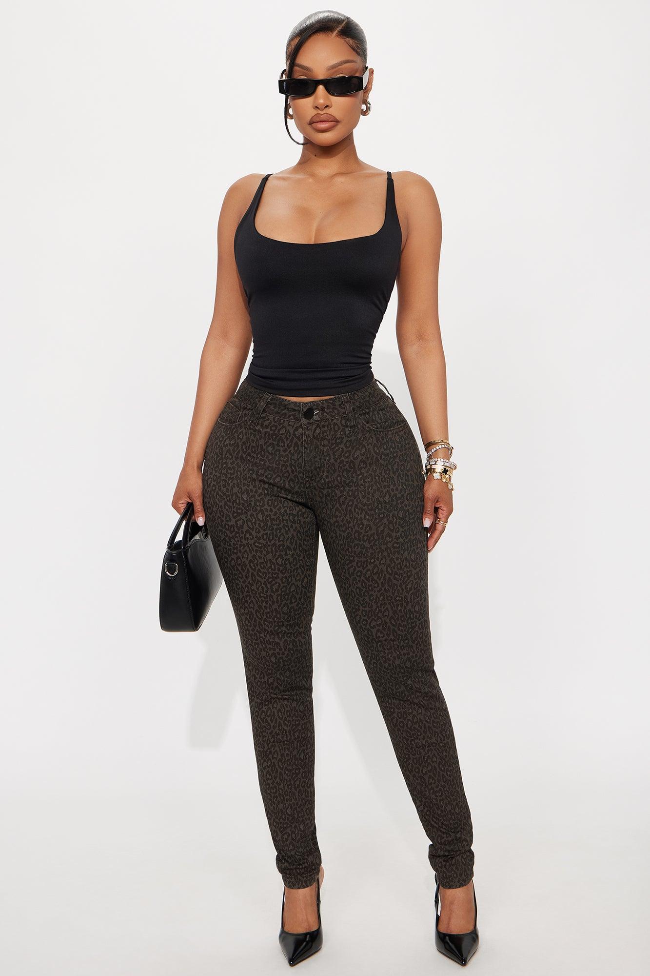 Smooth Double Lined Scoop Neck Cami Top - Black Female Product Image